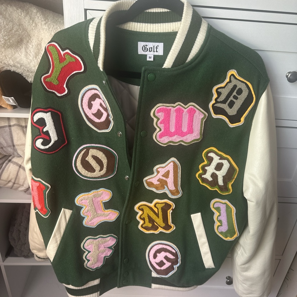 GOLF WANG 2021 VARSITY MENS JACKET PERFECT CONDITION